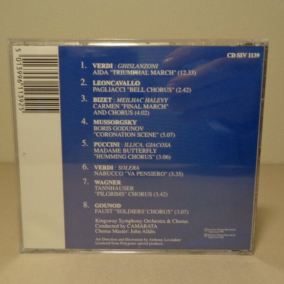 HIGHLIGHTS FROM GREAT OPERAS Conducted by Salvador Camarata / New CD / 8 Tracks - Picture 2 of 10